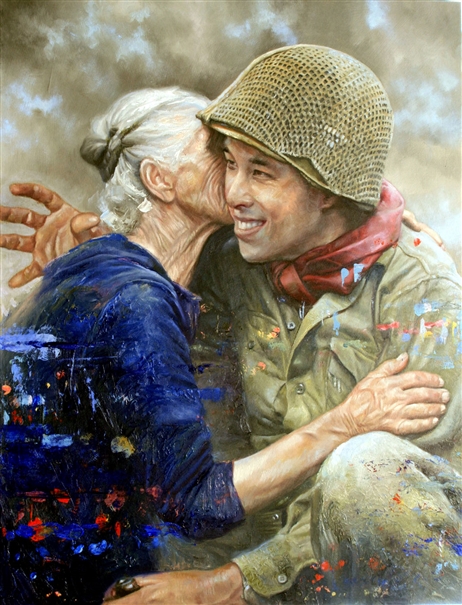 Chris Hopkins - Oil Painter - Internment - Don't Tell My Girl Back Home Chris Hopkins - Oil Painter - Internment - Don't Tell My Girl Back Home