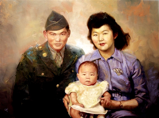 Chris Hopkins - Oil Painter - Internment - The Eve Of Deployment Chris Hopkins - Oil Painter - Internment - The Eve Of Deployment
